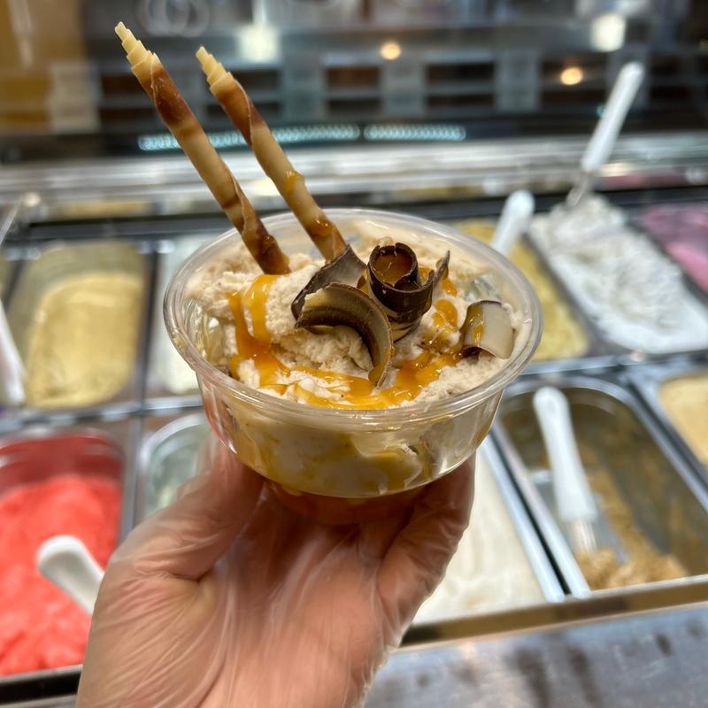 Gelato with Toppings photo