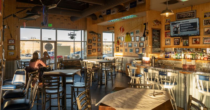 Interior, main seating area