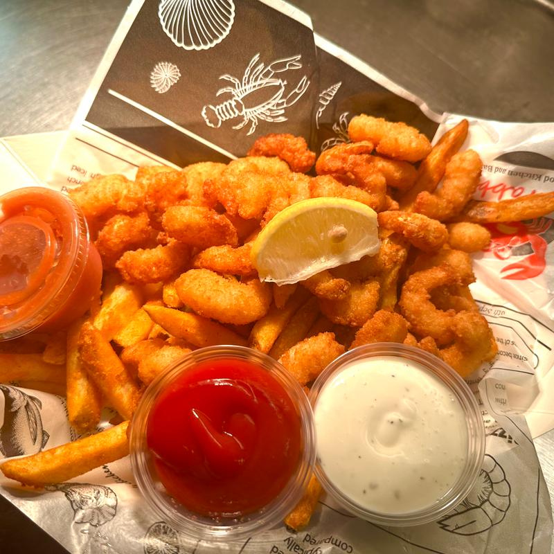 Popcorn Shrimp Basket photo