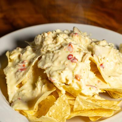 White Chicken Nachos.