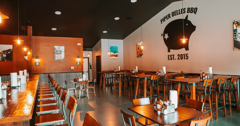 Interior, main dining area