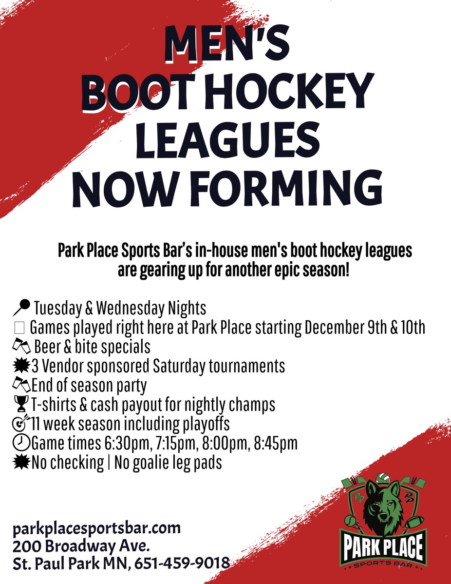 Men's Boot Hockey Leagues event photo