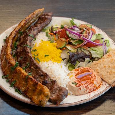 Koobideh Kabob Combo.