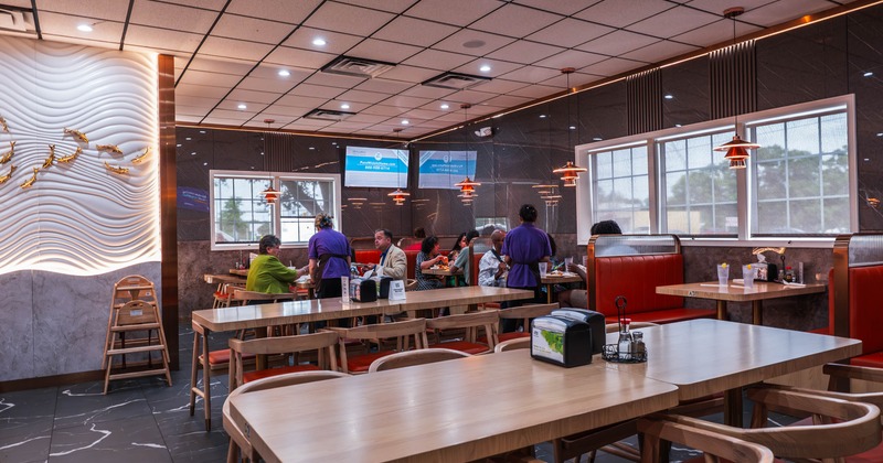 Restaurant interior