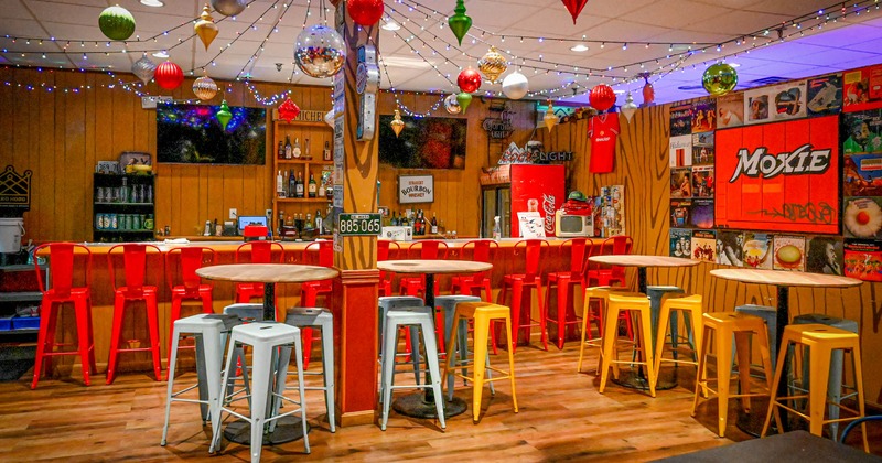 Interior, seating area