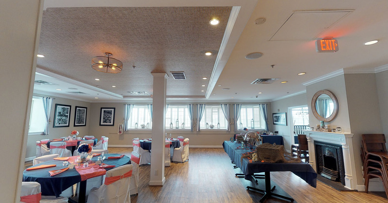 Interior, main dining area