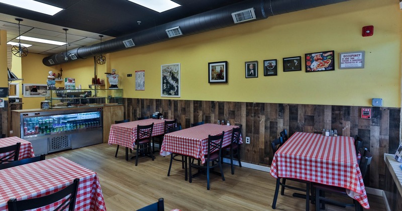 Interior seating area