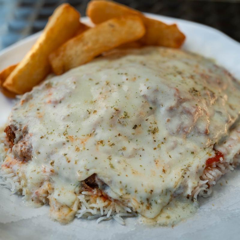 menu item 11 of 38, Steak Parmigiana