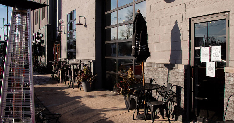 Exterior, patio area