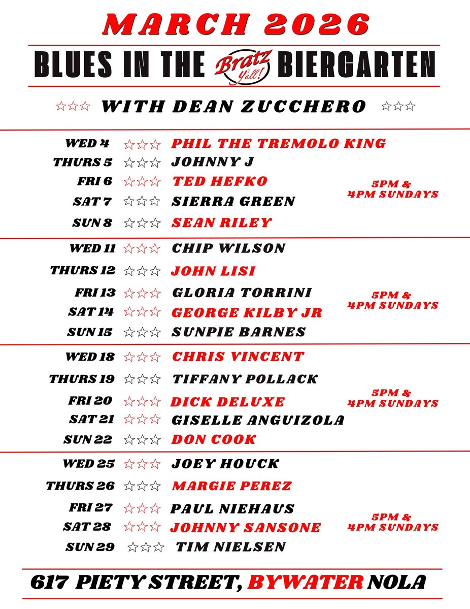 March Music Lineup event photo