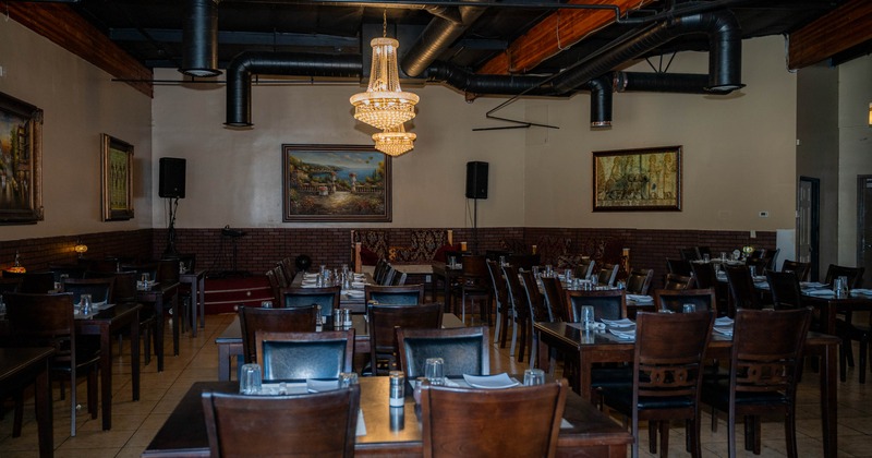 Restaurant dining area