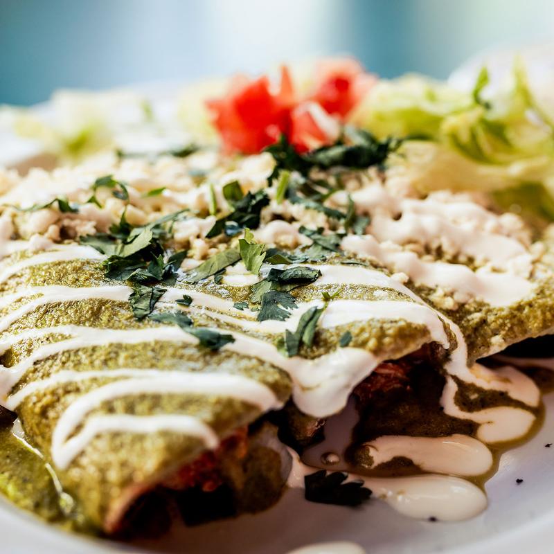 Spinach & Chicken w/Poblano Cream Sauce photo