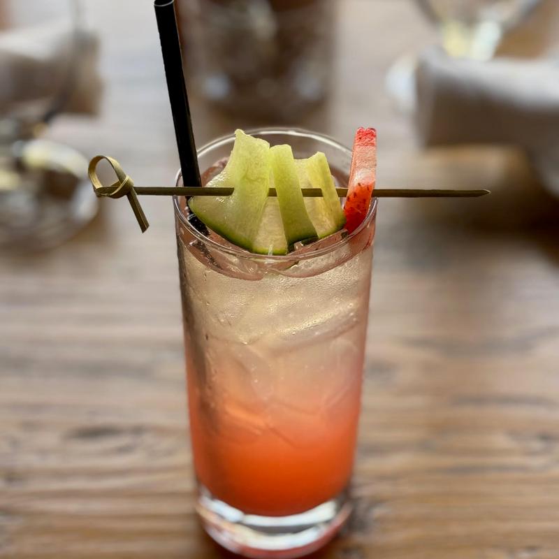 Strawberry-Cucumber Spritz photo