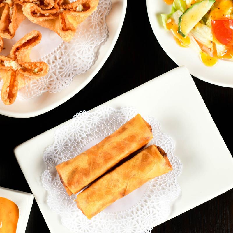 menu item 1 of 8, Egg Rolls