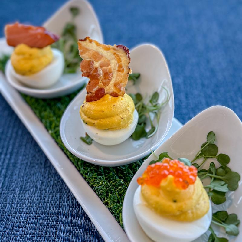 Deviled Egg Trio (P) (GF) photo