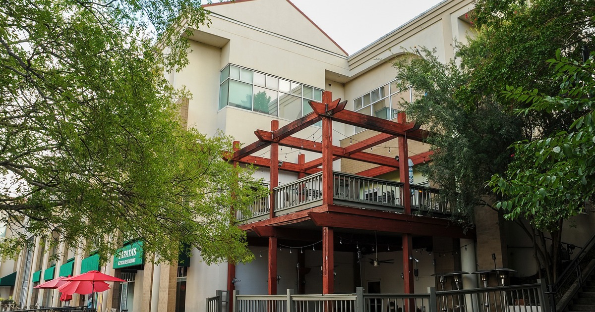Seating in the bar area