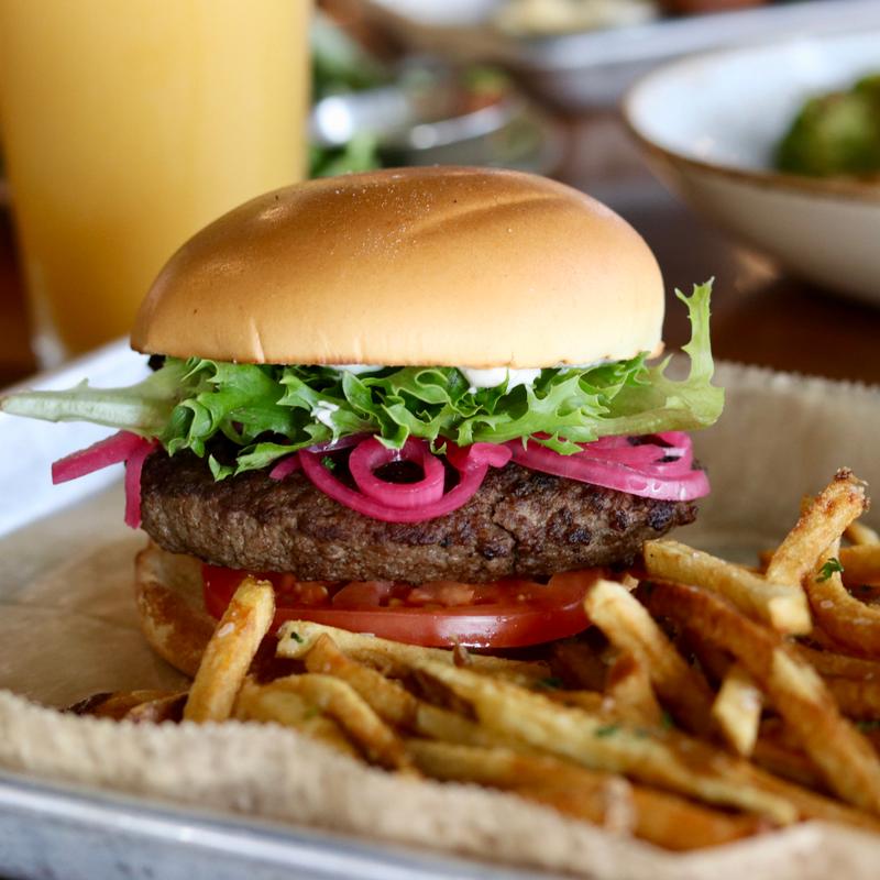 menu item 25 of 54, Beef & Lamb Burger