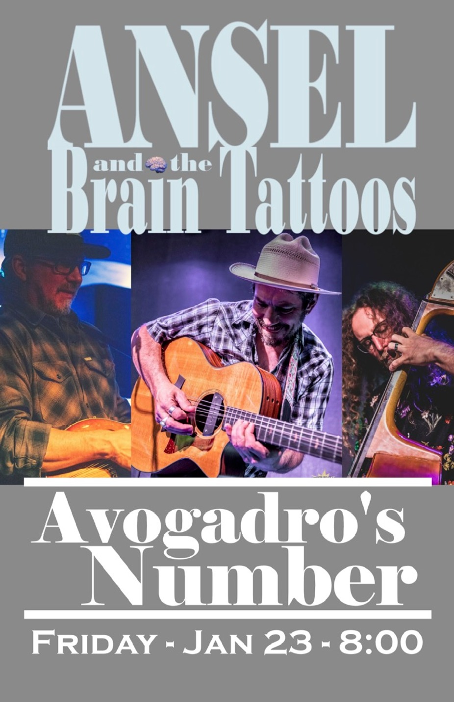 Ansel and The Brain Tattoos event photo