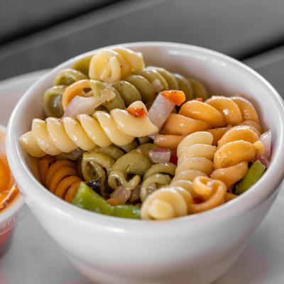 Pasta salad.