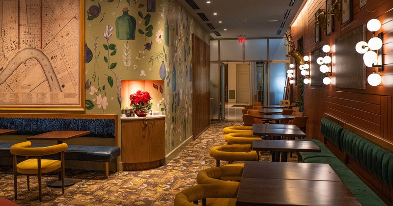 Interior, seating area