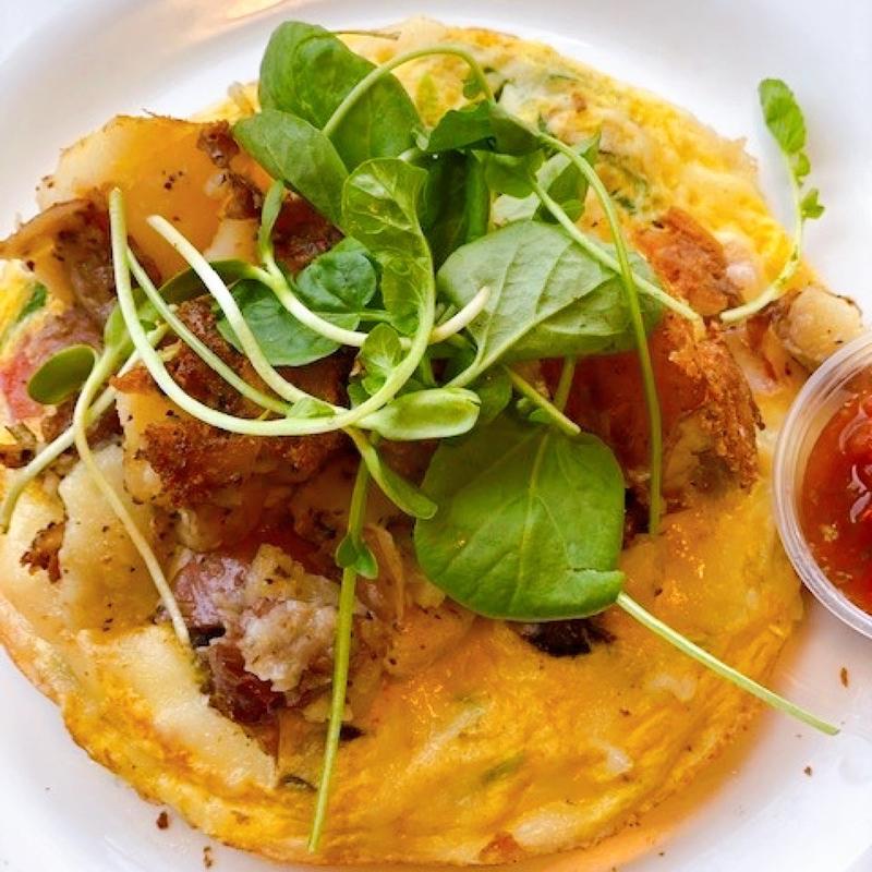 CHICKEN APPLE SAUSAGE FRITTATA photo