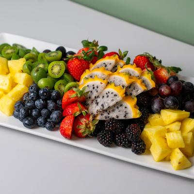 Noah's Fruit Display.