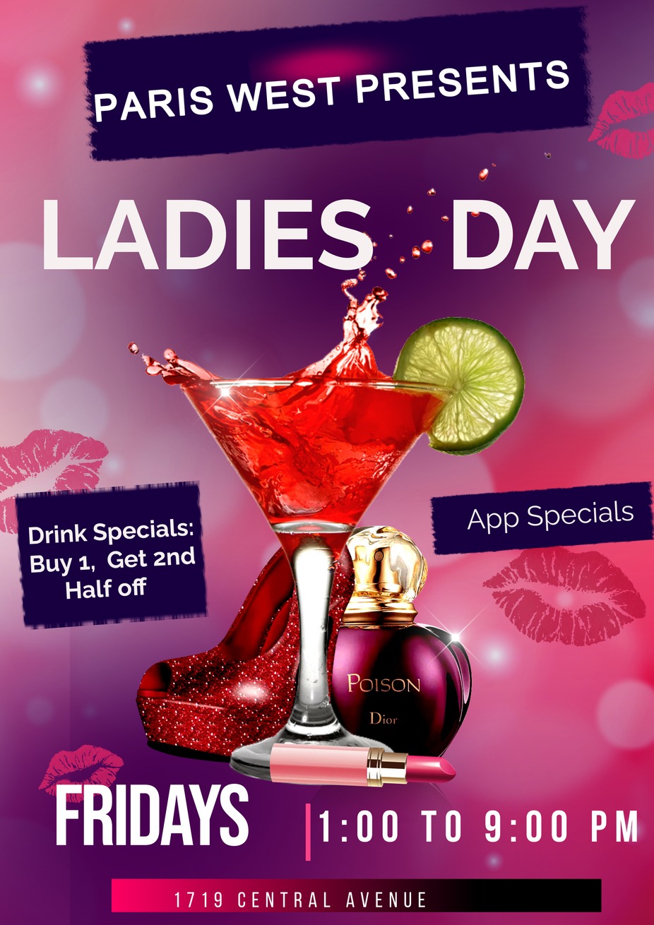 LADIES DAY!    Every Friday from 1:00 to 9:00 pm event photo
