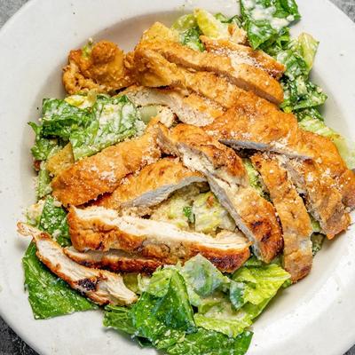 Chicken Caesar Salad.