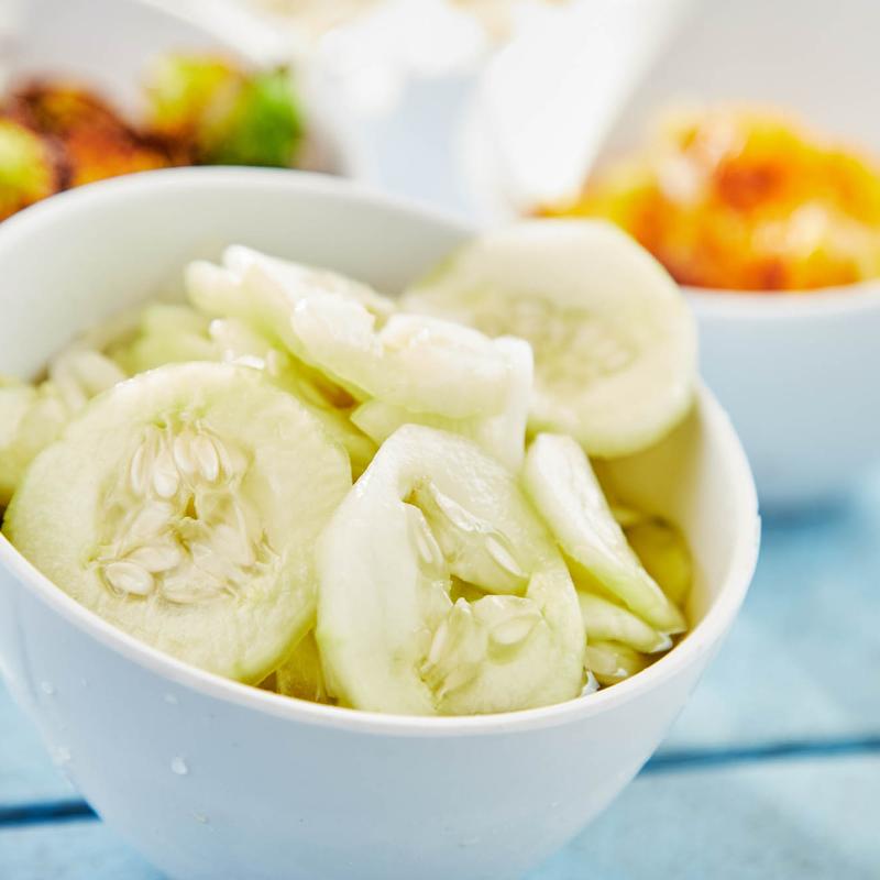 Cucumber & Onions photo