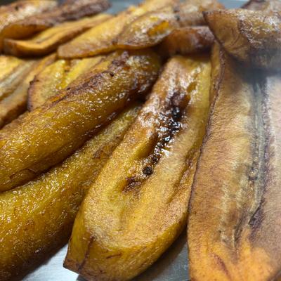 Fried plantains.