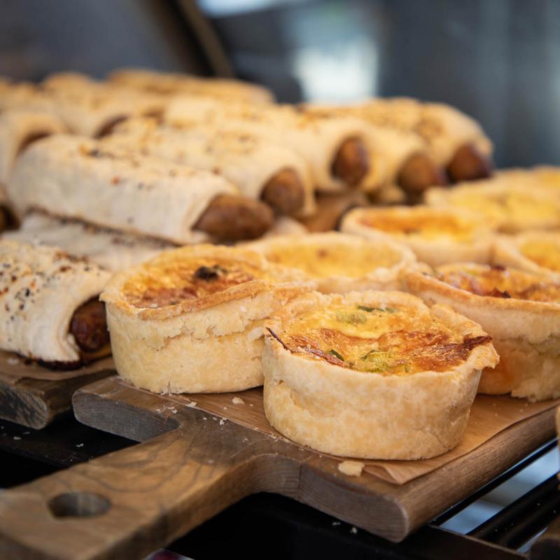 Bacon & Cheddar Quiche photo