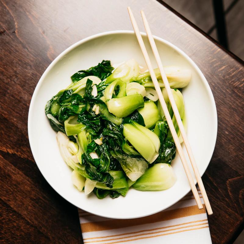 Stir Fried Baby Bok Choy photo