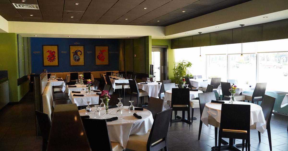 Interior, dining area