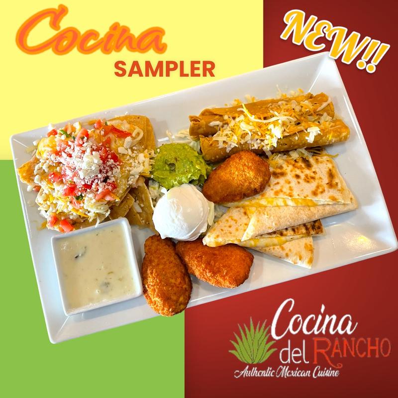 menu item 2 of 19, Cocina Sampler