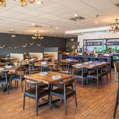 Interior dining area.