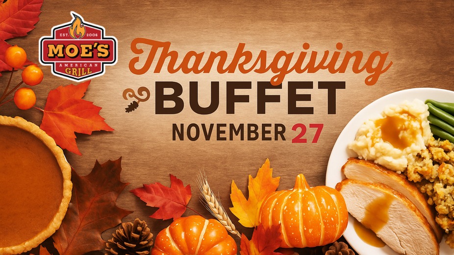 Thanksgiving Buffet at Moe’s Mounds View event photo