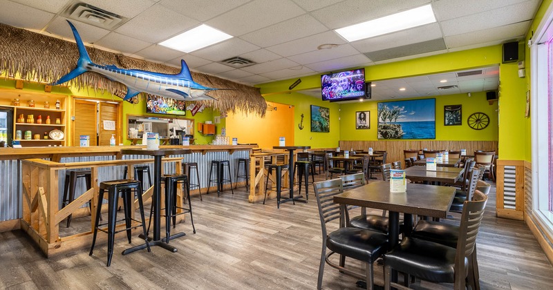 Interior, seating area