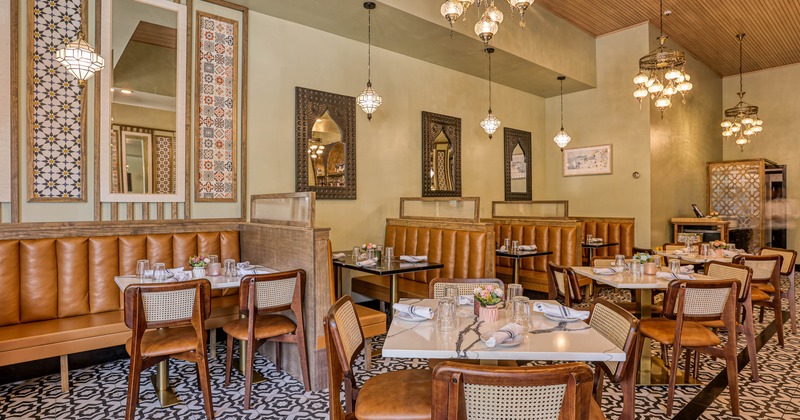 Interior ready for guests