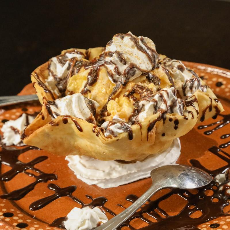 menu item 9 of 10, Deep Fried Ice Cream