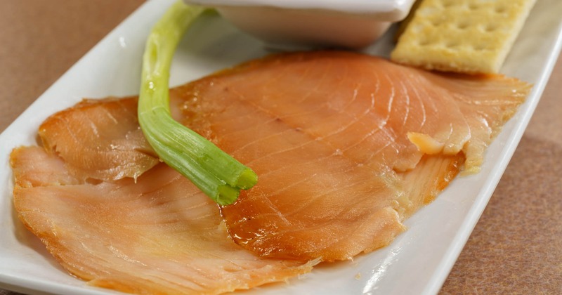 Salmon plate