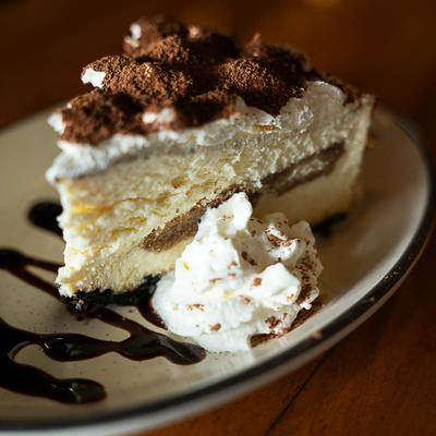 Tiramisu cheesecake.