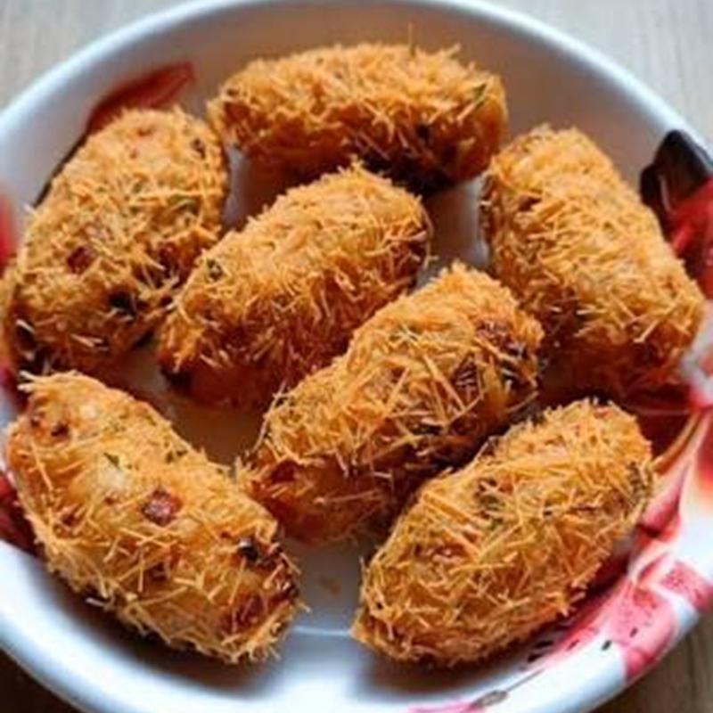 Sev Cutlet Roll (4 Pcs) photo