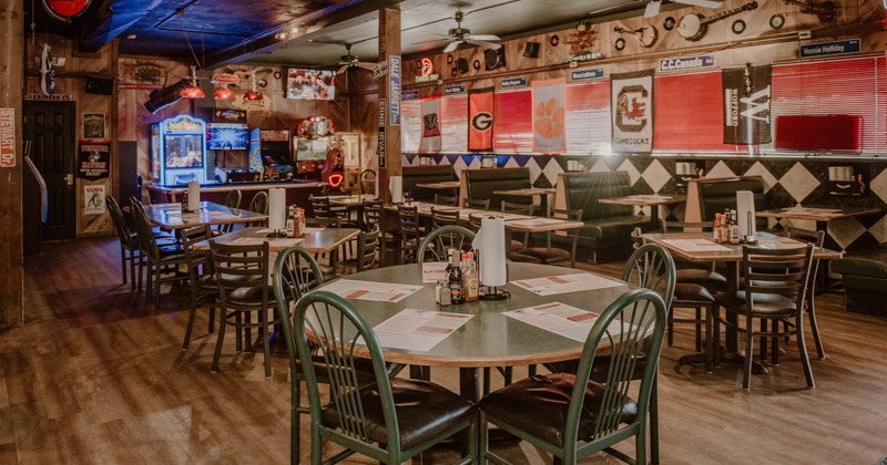 Interior, dining space
