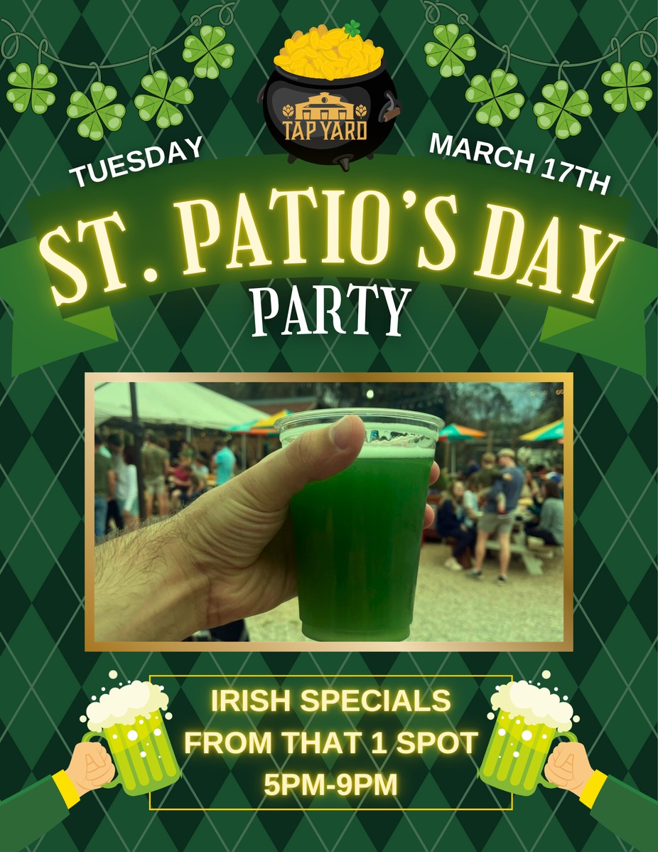 St. Patio's Day event photo