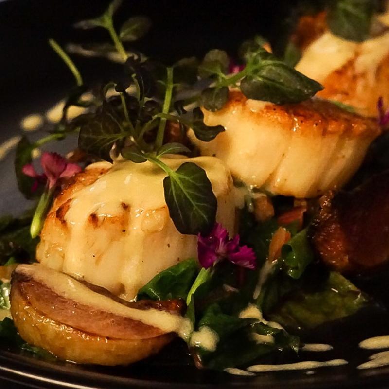 Seared Diver Scallops photo