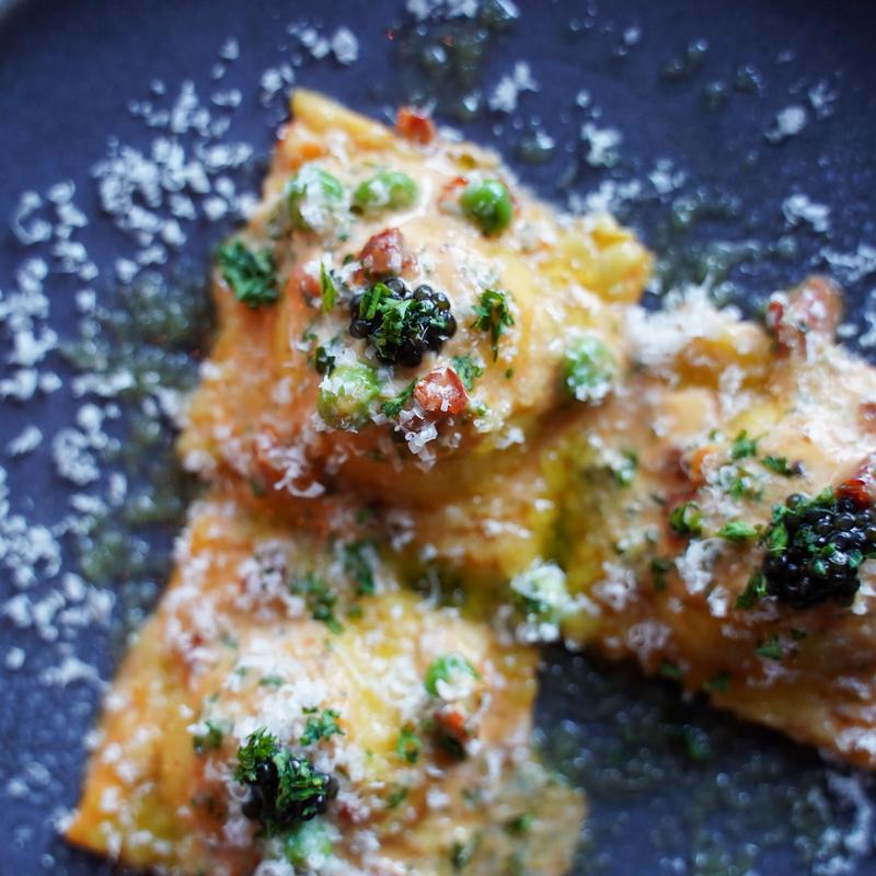 Braised lamb conchiglioni photo