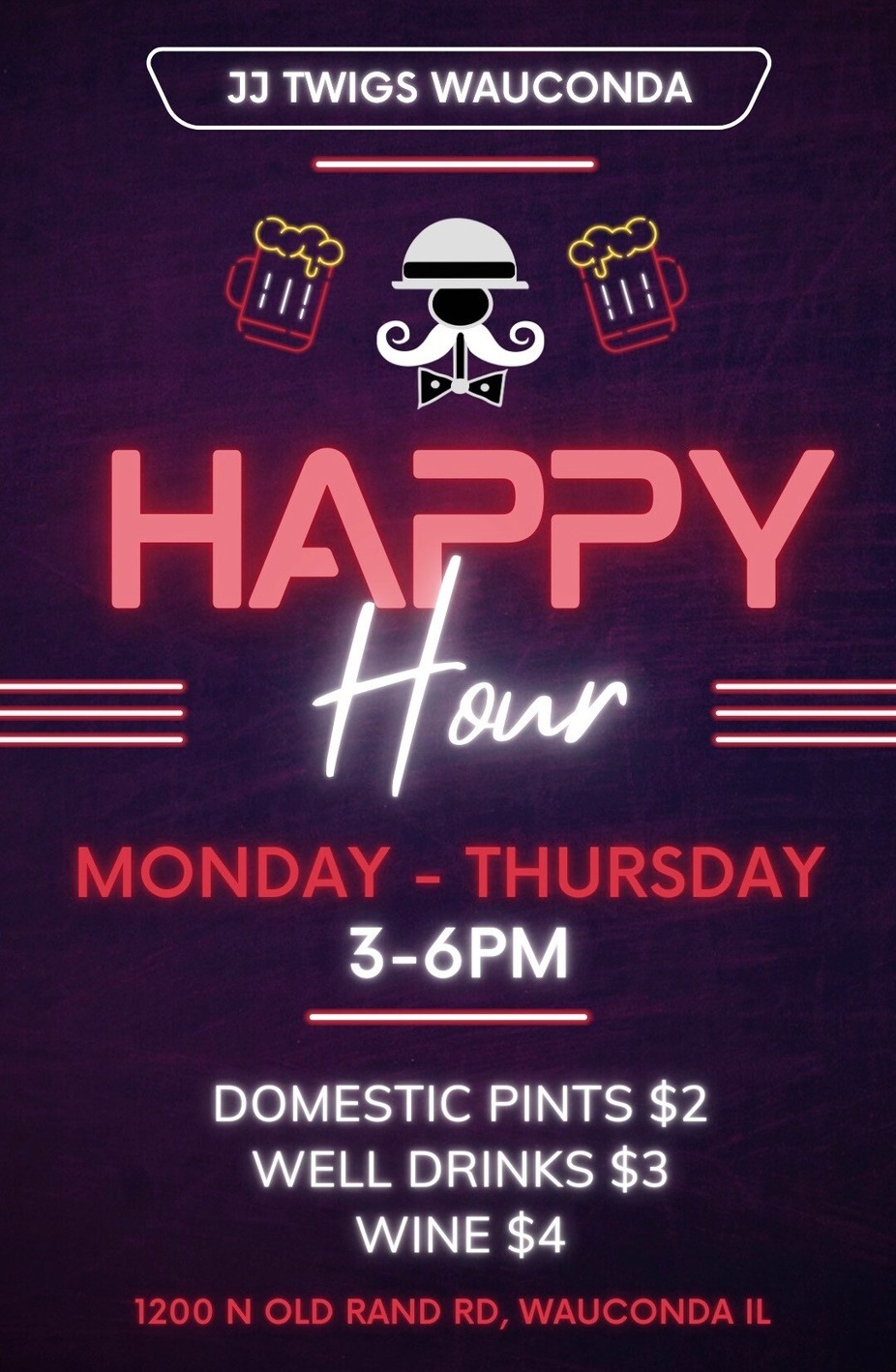 Happy Hour poster