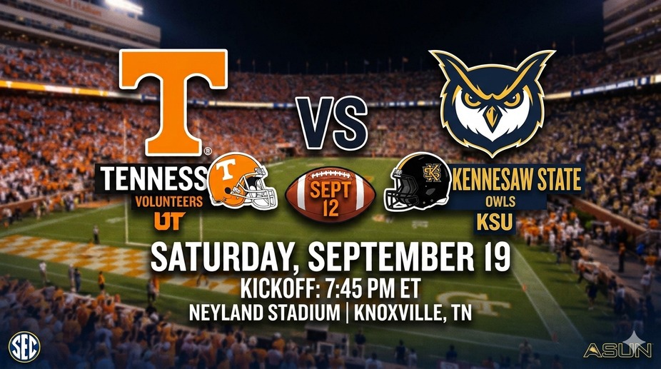 University of Tennessee Vs. Kennesaw State Watch Party event photo