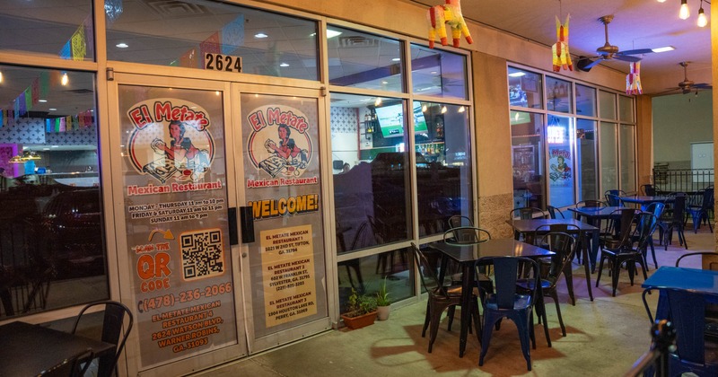 View of a dining space