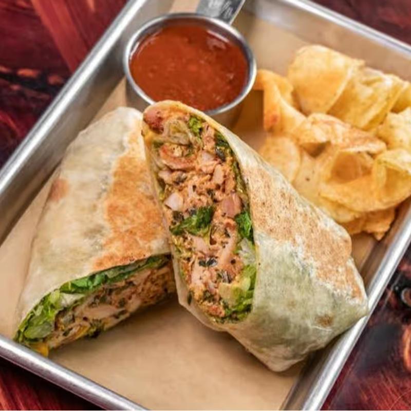 Smoked Chicken Salad Wrap photo
